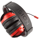 Fusion Wired Gaming Headset, Color Match Crimson 3