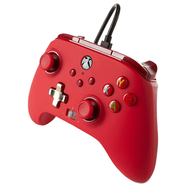 Enhanced Wired Controller, Red Bold Colors  5