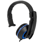 Auriculares XH-50 Wired, Black/Blue 3