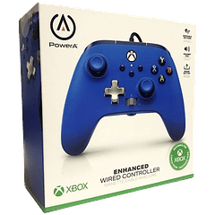 Enhanced Wired Controller, Blue Bold Colors