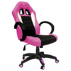Taurus Ultimate Gaming Chair, Rosa I Preto I Branco