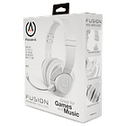 Fusion Wired Gaming Headset, White 2