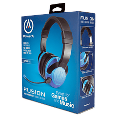 Fusion Wired Gaming Headset, Color Match Sapphire