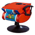 X-Rocker, Super Mario 2.1 Audio Pedestal Chair, Red/Blue 2