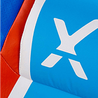 X-Rocker, Super Mario 2.1 Audio Pedestal Chair, Red/Blue 6