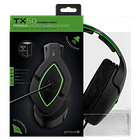 TX-50 Stereo Gaming Headset Black/Green 2