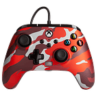 Enhanced Wired Controller Metalic Camo/Red 2