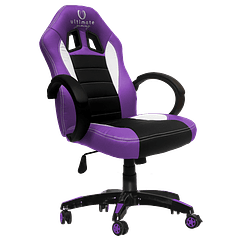 Taurus Ultimate Gaming Chair, Púrpura I Negro I Blanco