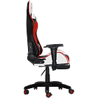 Cadeira Ultimate Gaming Orion,  Branco I Preto I Encarnado 5