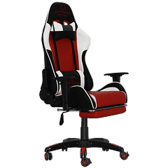 Cadeira Ultimate Gaming Orion,  Preto I Vermelho I Branco
