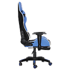 Cadeira Ultimate Gaming Orion, Azul I Preto I Branco   6