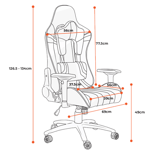 Sony Playstation Amarok PC Office Gaming Chair 7