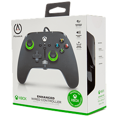 Enhanced Wired Controller, Hint Of Color / Green