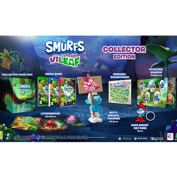 THE SMURFS MISSION VILEAF COLLECTOR EDITION 2