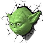 STAR WARS 3D DECO LIGHT YODA 3