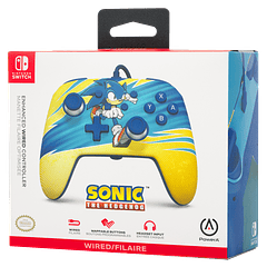WIRED CONTROLLER PARA NINTENDO SWITCH : SONIC BOOST