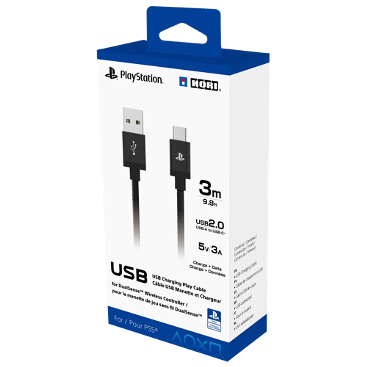 USB CHARGING PLAY CABLE FOR PLAYSTATION®5