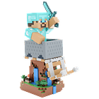 MINECRAFT: STEVE IN DIAMOND ARMOUR R.E.S.T. 4