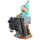 MINECRAFT: STEVE IN DIAMOND ARMOUR R.E.S.T. 18