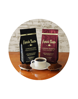 Café Puro Molido + Café Selección Molido 250g c/u