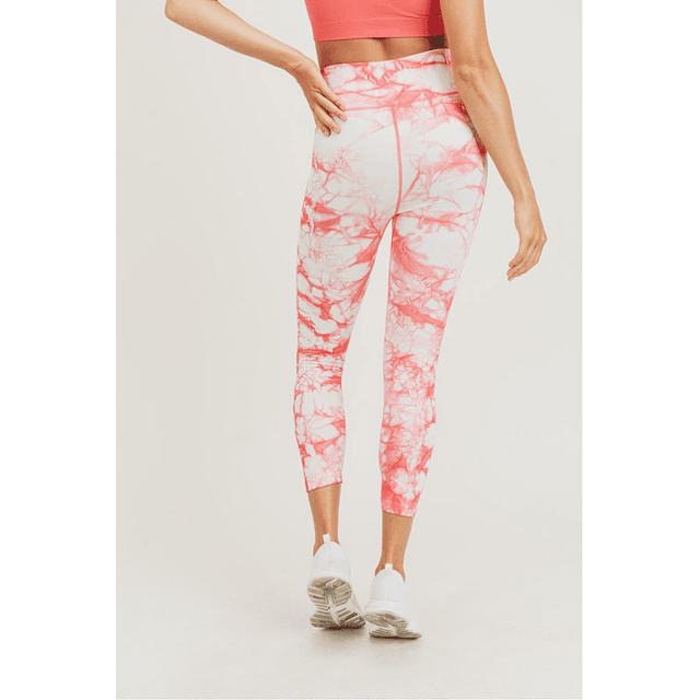 Calzas Sofia Coral Tye Dye