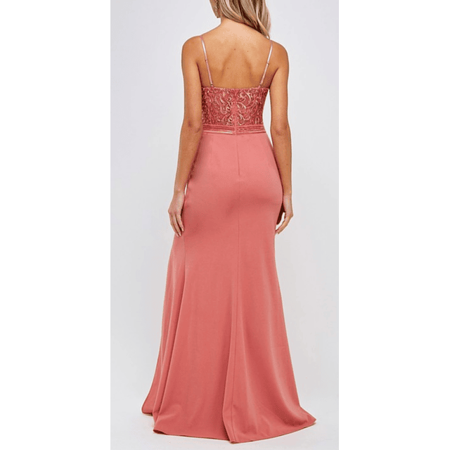 Maxi Vestido Zaira Coral