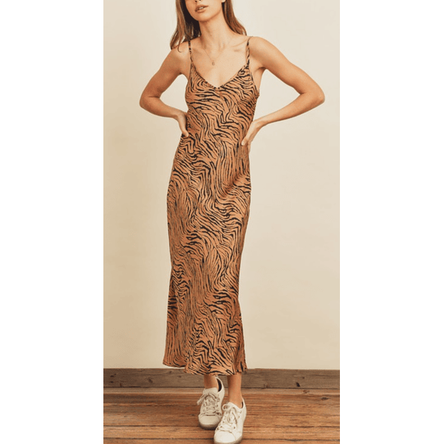 Maxi vestido Selva Mocha