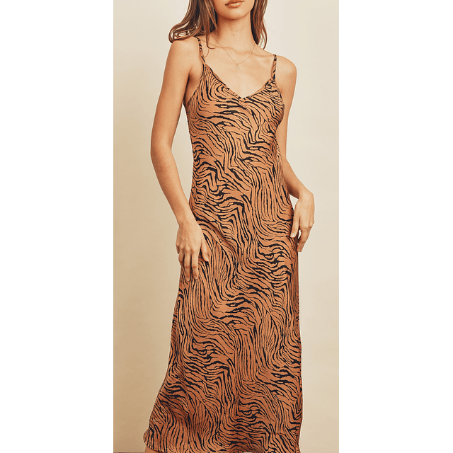 Maxi vestido Selva Mocha