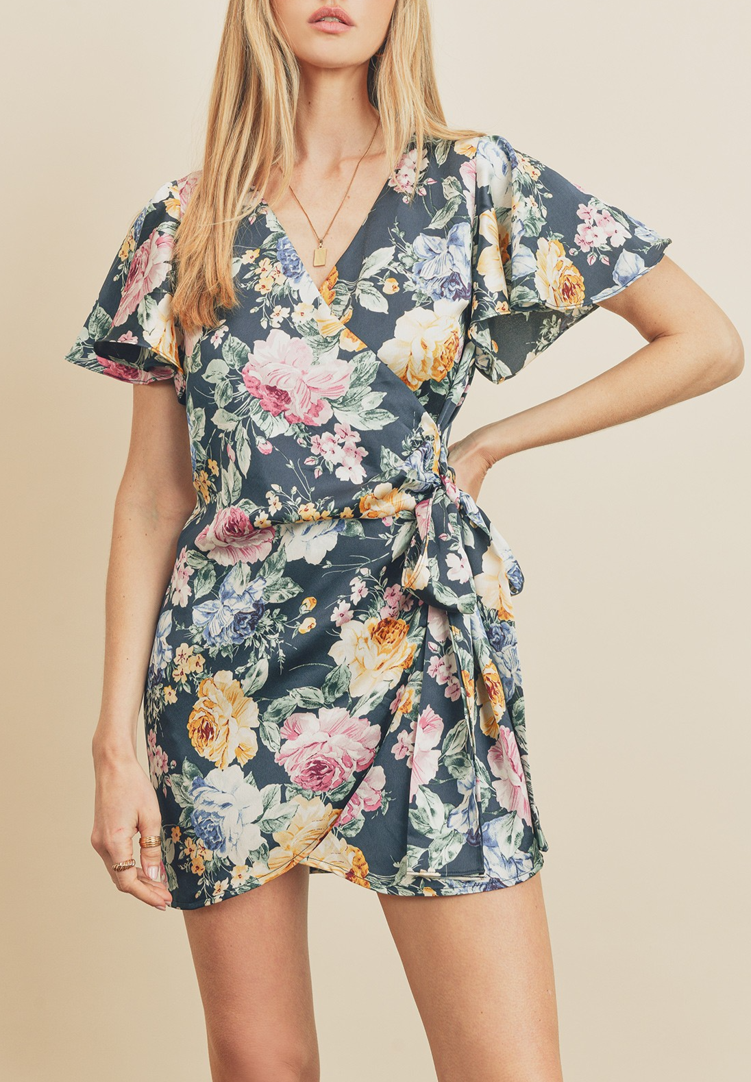 Mini Vestido Mali Azul