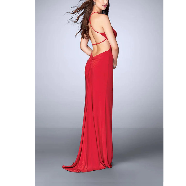 Maxi Vestido Leo Rojo