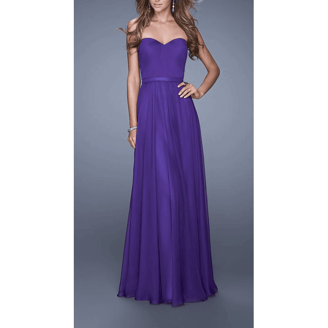 Maxi Vestido Rocio Morado