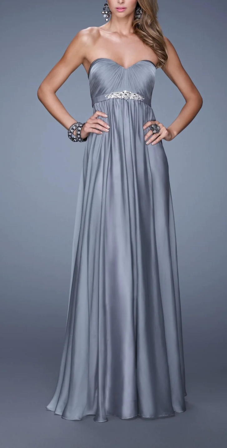 Maxi Vestido Otto Gris