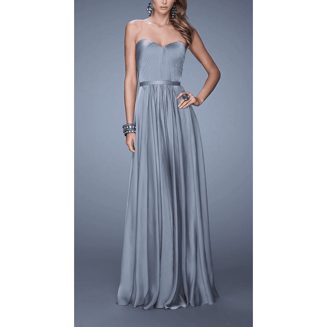 Maxi Vestido Rocio Gris