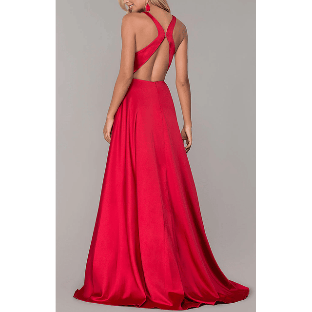 Maxi Vestido Meli Rojo