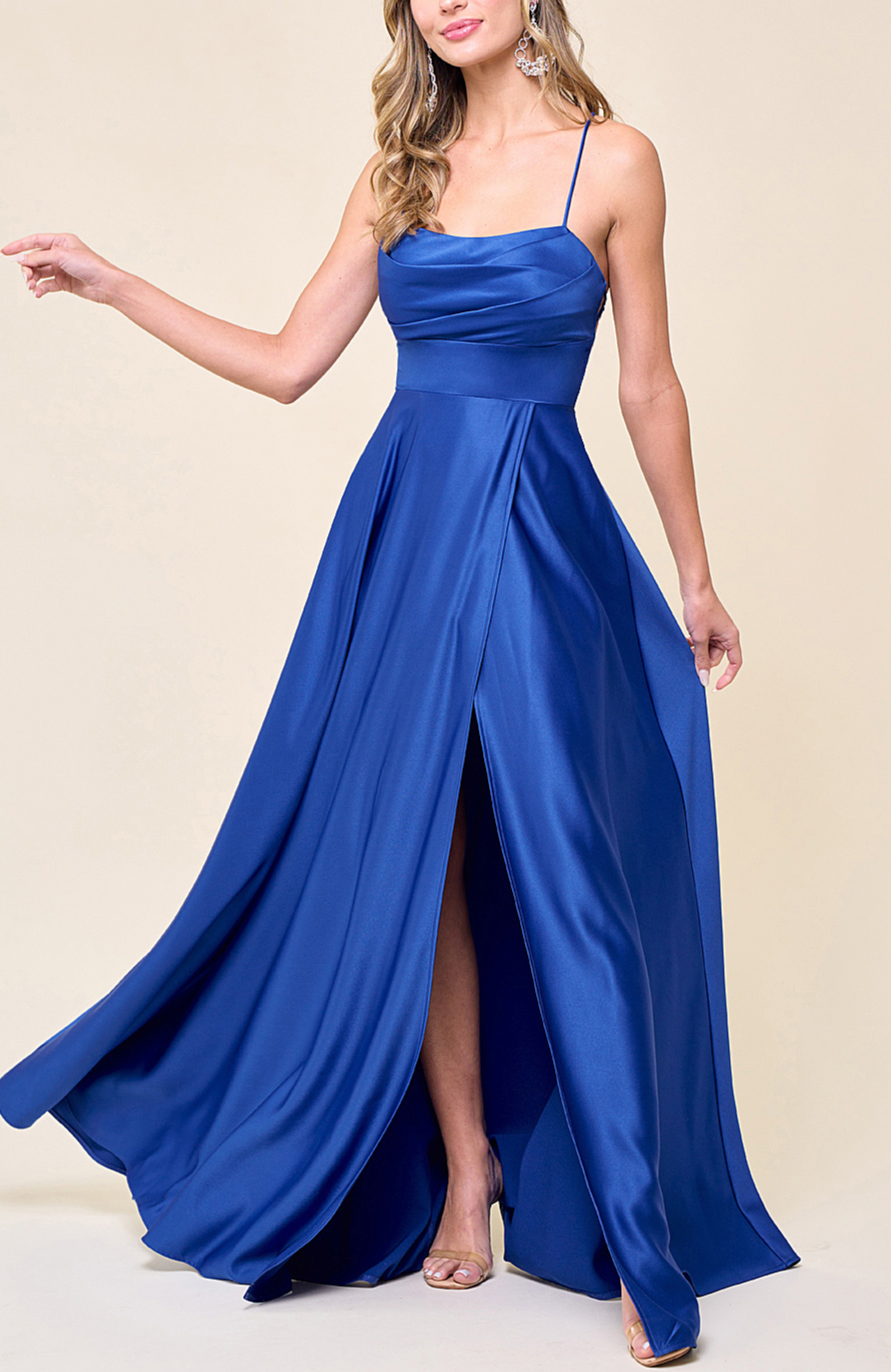 Maxi Vestido Lourdes Azulino
