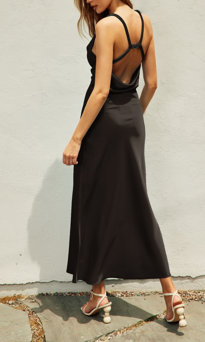 Maxi Vestido Lucas Negro
