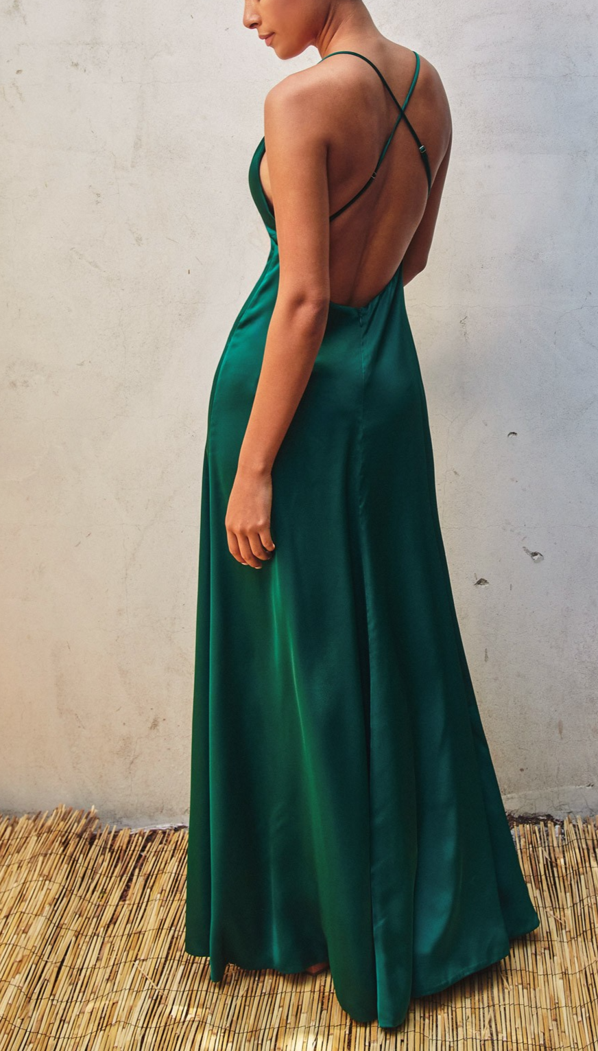 Maxi Vestido Laura Verde