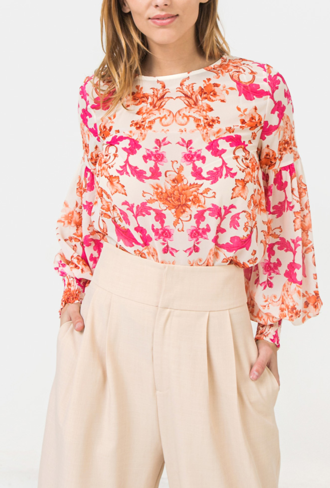 Blusa Amparo Fucsia