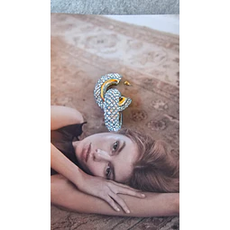 Argollas strass