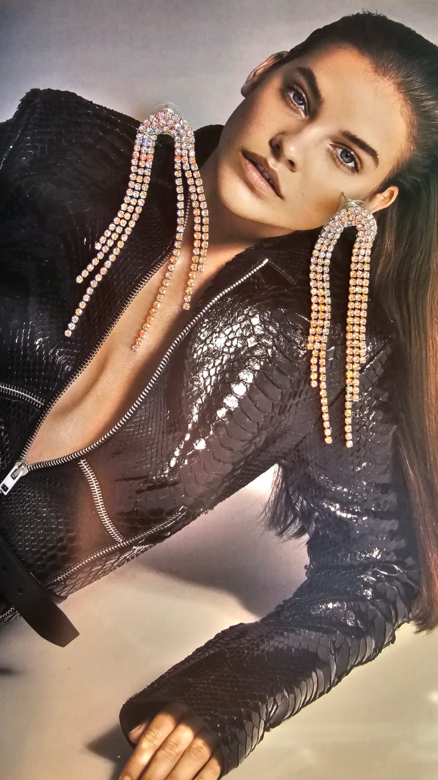 Aros fiesta strass