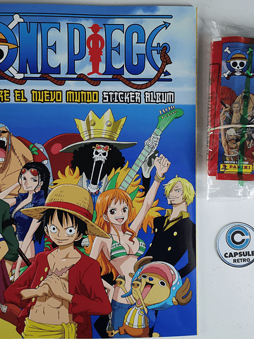 Álbum One Piece + 20 sobres Panini