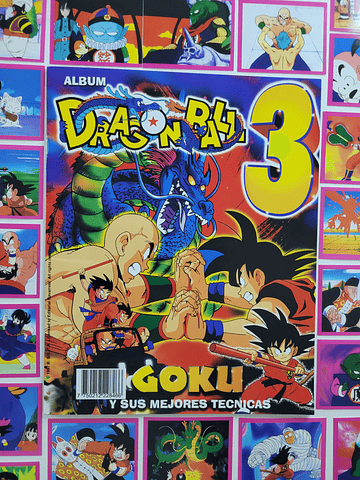 Album Dragon Ball 3 completo para pegar