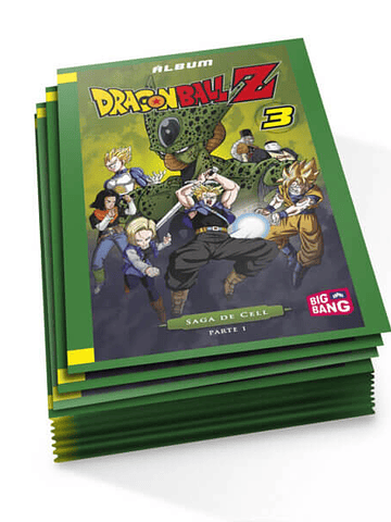 25 sobres sellados Dragon Ball Z3 BigBang
