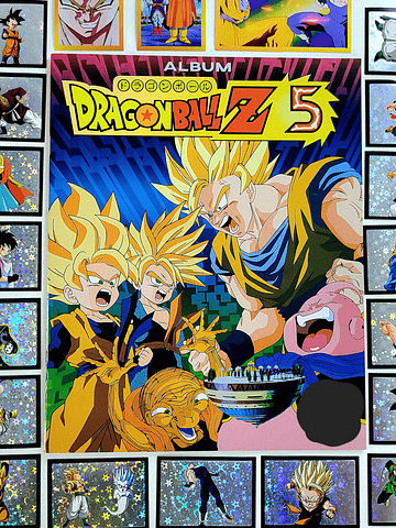 Álbum Dragon Ball Z 5 completo para pegar