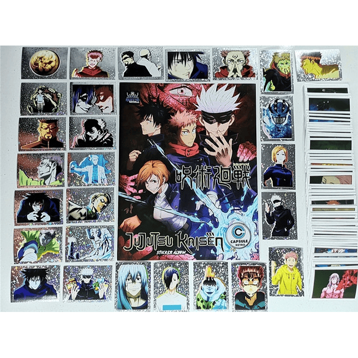 album Jujutsu Kaisen completo para pegar