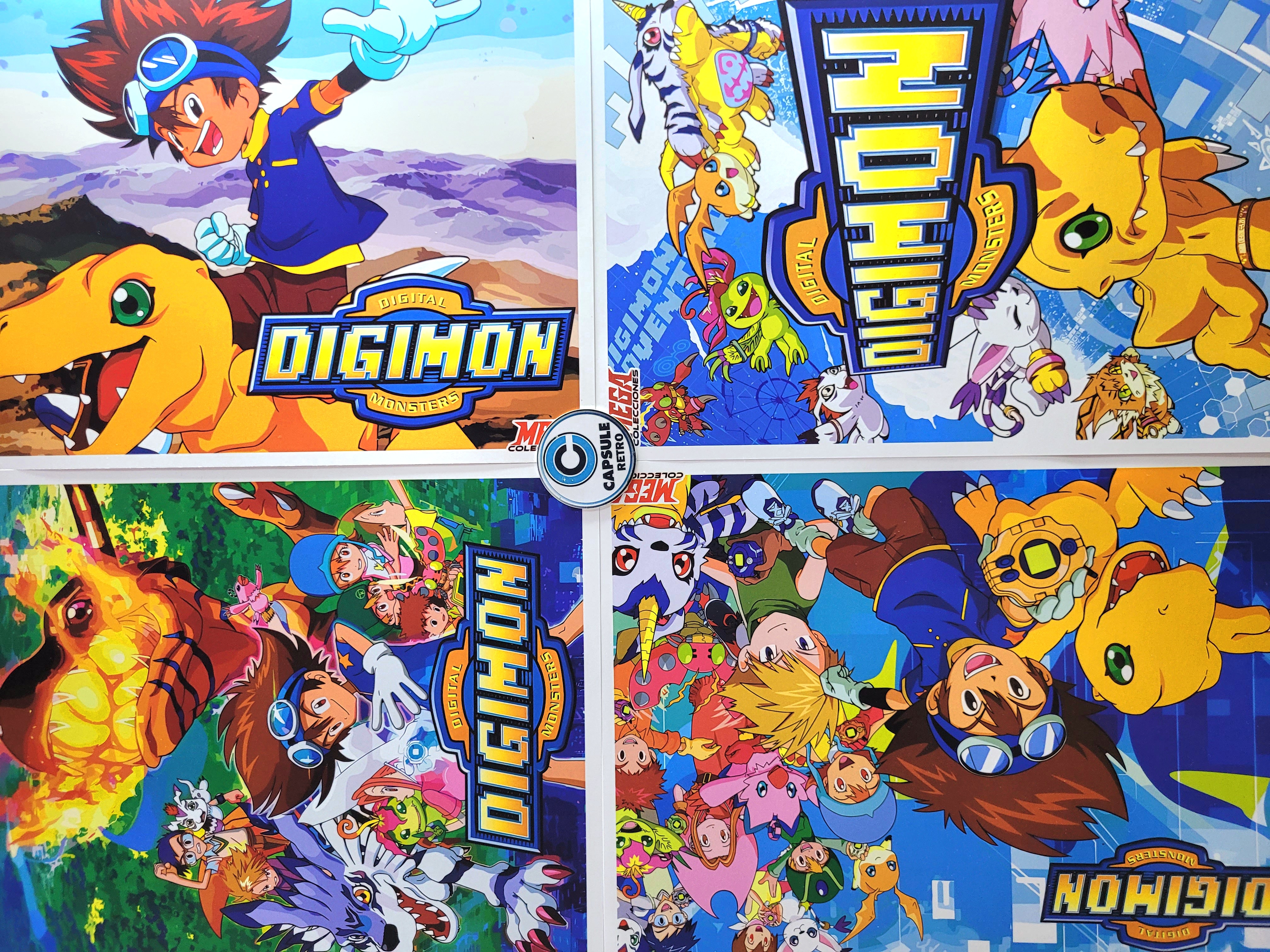 Álbum Digimon completo para pegar