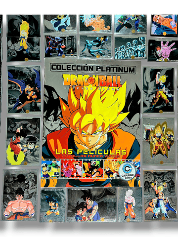 Álbum Dragon Ball Platinum completo para pegar