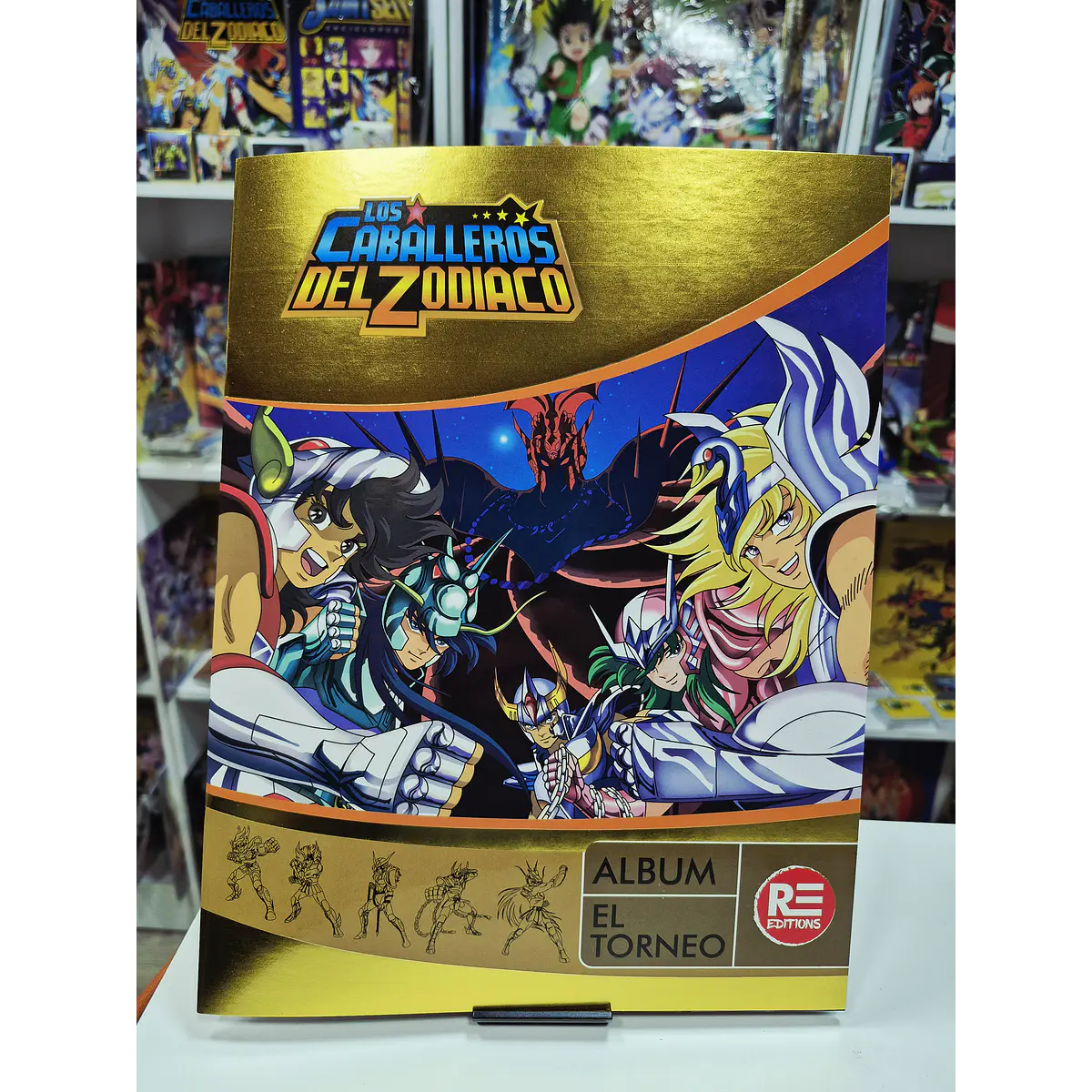 Álbum Saint Seiya El Torneo completo para pegar