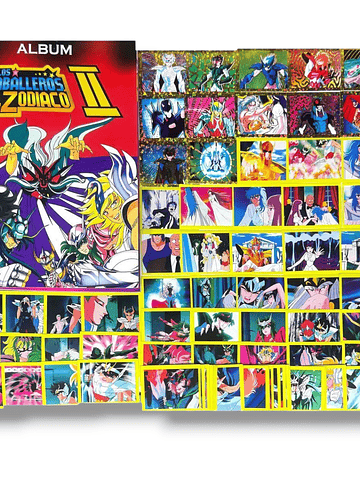 Caballeros del Zodiaco II Saint Seiya 2 completo para pegar