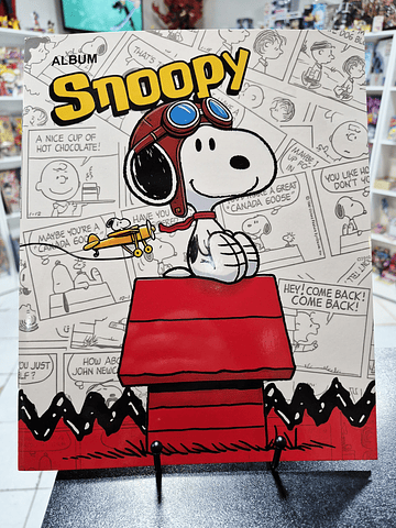 Álbum Snoopy completo para pegar 